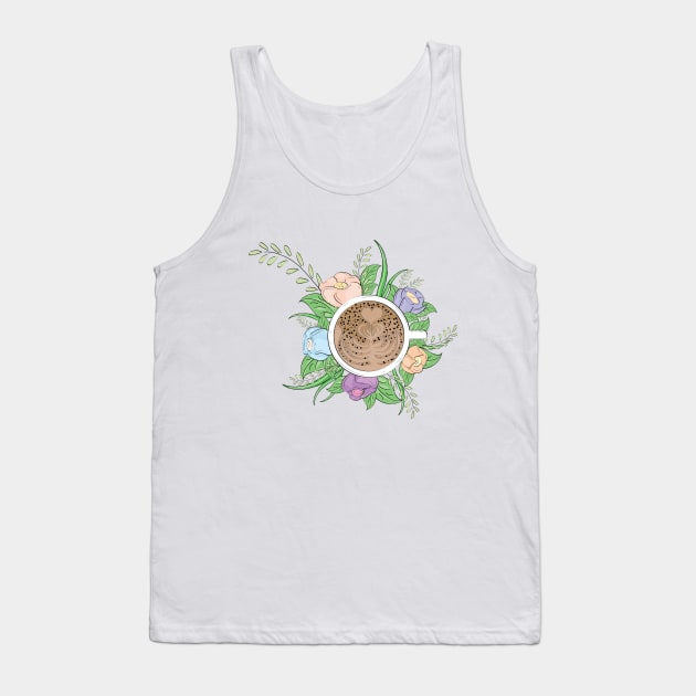 Coffee Love Tank Top by Marija154